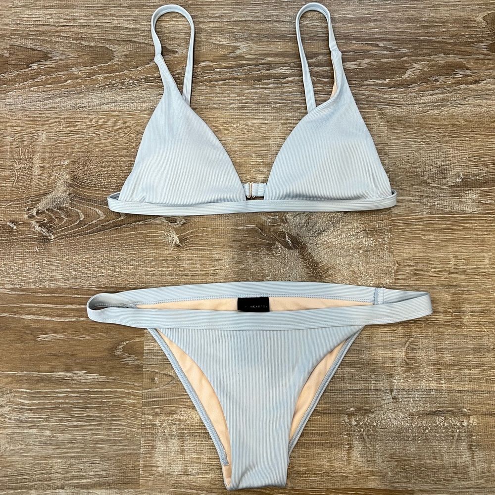 PacSun S/M Ribbed Bikini Swim Top & Bottom